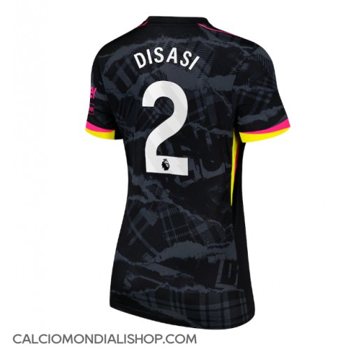 Maglie da calcio Chelsea Axel Disasi #2 Terza Maglia Femminile 2024-25 Manica Corta